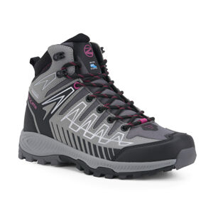 TREZETA-Thunder Mid Ws Wp, Grey/Fuchsia Šedá 38,5