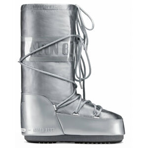 MOON BOOT-Icon Glance silver Šedá 39/41