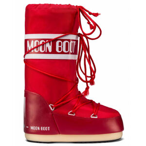 MOON BOOT-Icon Nylon red Červená 45/47