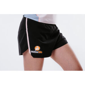 ACTIVE LIFE-Woven Shorts-WOMEN-Basic Black/pink fruit-862025527-2 Čierna S