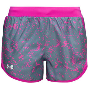 UNDER ARMOUR-UA Fly By 2.0 Printed Short-BLU Modrá XS