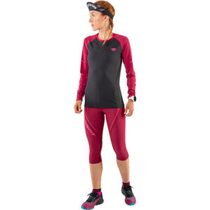 DYNAFIT-ALPINE 2 W 3/4 TIGHTS-6211 beet red Červená XS