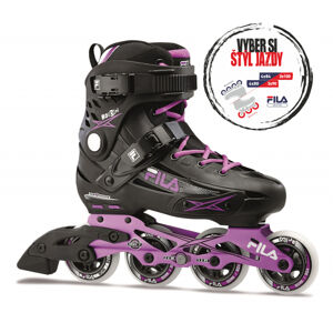 FILA SKATES-MADAME HOUDINI BLACK/VIOLET Čierna 37,5 2023