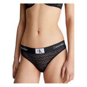 CALVIN KLEIN-MODERN THONG-000QF7175E-UB1-Black Čierna S