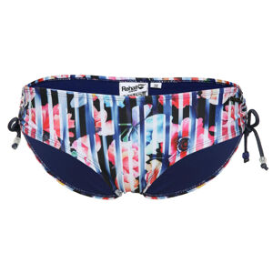 REHALL-MAKAHA Womens Brief Hipster flowers navy Modrá M