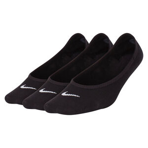 NIKE-Womens Nike Everyday Lightweight Footie Training Sock (3 Pai Čierna 38/42