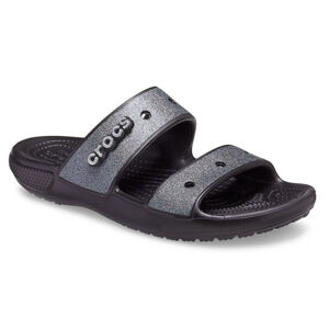 CROCS-Classic Croc Glitter II Sandal black Čierna 42/43
