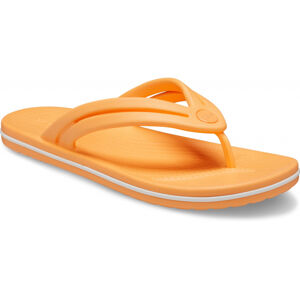 CROCS-Crocband Flip W cantaloupe Oranžová 36/37