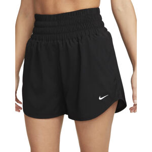 NIKE-W  ONE DF ULTR HR 3 BR SHRT-DX6642-010-black Čierna L
