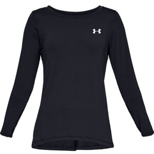 UNDER ARMOUR-UA HG Armour Long Sleeve-BLK Čierna L