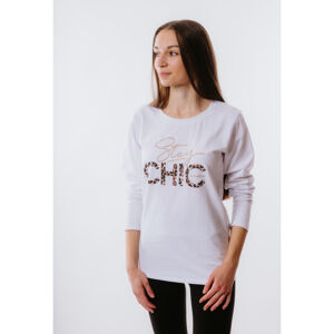 AUTHORITY-T-CHIC white Biela L