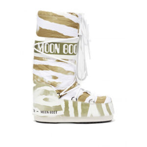 MOON BOOT-Icon Zebra white/sage Mix 35/38