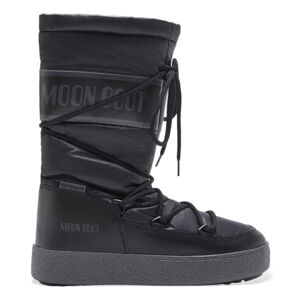 MOON BOOT-L-Track High Nylon WP black Čierna 41