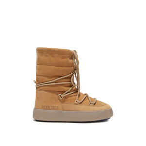 MOON BOOT-L-Track Suede biscotto Hnedá 38