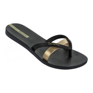 IPANEMA-Kirei black/gold Čierna 35/36