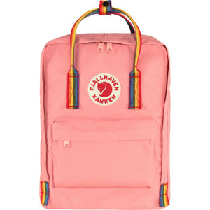 FJALLRAVEN-Kanken Rainbow Pink-Rainbow Pattern Ružová 16L