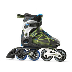 FILA SKATES-WIZY BLACK/LIME/LGHTBLUE Šedá 32/35 2020