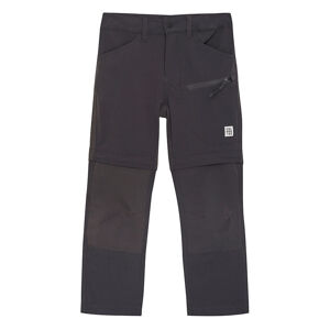 COLOR KIDS-Pants Outdoor - Stretch, phantom Čierna 122