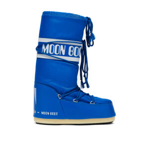 MOON BOOT-ICON NYLON, 075 electric blue Modrá 31/34