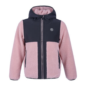 COLOR KIDS-Teddy fleece jacket, zephyr Ružová M