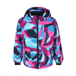 COLOR KIDS-Ski jacket AOP, AF 10.000, pink glo Ružová 128