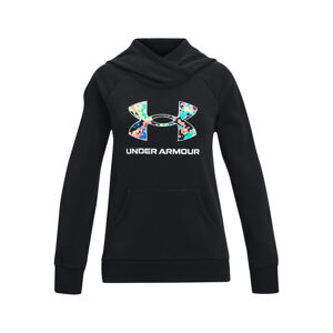 UNDER ARMOUR-Rival Logo Hoodie-BLK Čierna 149/160