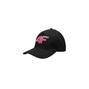 4F-BASEBALL CAP F104-20S-DEEP BLACK Čierna 45/54cm