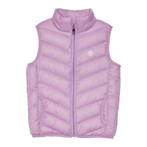 COLOR KIDS-Waistcoat Quilted - Packable, violet tulle Fialová 128