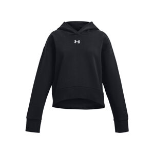 UNDER ARMOUR-UA Rival Fleece Crop Hoodie-BLK Čierna 160/170