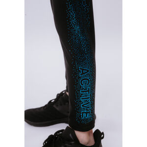 4F-GIRLS LEGGINGS JLEG006-20S-DEEP BLACK Čierna 164