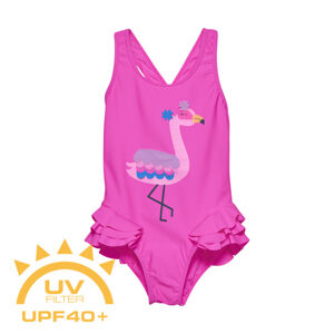 COLOR KIDS-BABY Swimsuit W. Application-5590-Sugar Pink Ružová 92