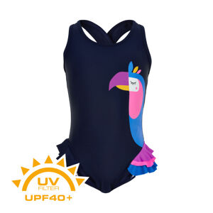 COLOR KIDS-Swimsuit w. animal UPF 40+ Dress Blues Modrá 140