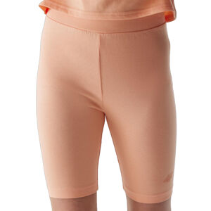 4F JUNIOR-TIGHTS-4FJWSS24TTIGF129-65S-PALE CORAL Oranžová 158/164