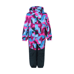 COLOR KIDS-Coverall AOP, AF 10.000, festival fuchsia Mix 104