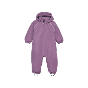 COLOR KIDS-Coverall - Solid, argyle purple Fialová