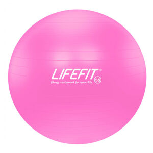 LIFEFIT-GYM. LOPTA ANTIBURST ružová 55cm TRL Ružová