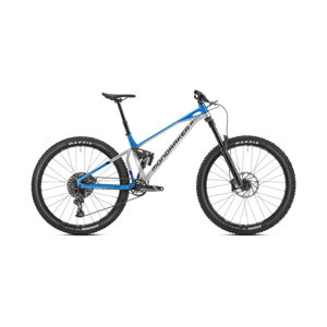 MONDRAKER-Superfoxy, racing silver/blue marlin Strieborná 29" L 2023