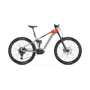 MONDRAKER-Crafty R, racing silver/flame red/vortex grey Strieborná 29" XL