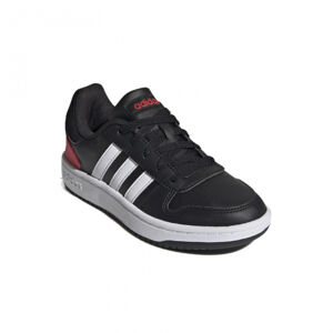 ADIDAS-Hoops 2.0 core black/cloud white/vivid red FY7015 Čierna 35,5