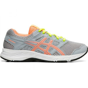 ASICS-Gel Contend 5 GS piedmont grey/sun coral Šedá 39,5