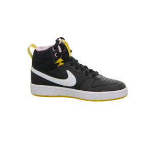 NIKE-Court Borough Mid 2 Boot GS black/yellow/white Čierna 38,5