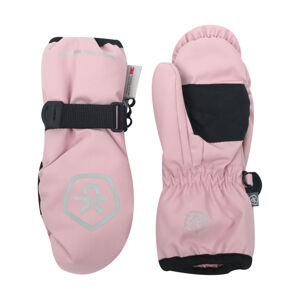 COLOR KIDS-Mittens, waterproof, zephyr Červená 15cm