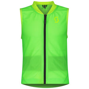 SCOTT-Vest Protector Jr AirFlex high viz green Zelená XXS