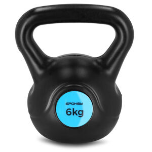 SPOKEY-SCALES BASIC Kettlebell 6 kg Čierna