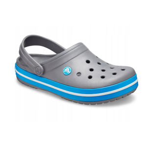 CROCS-Crocband charcoal/ocean Šedá 37/38