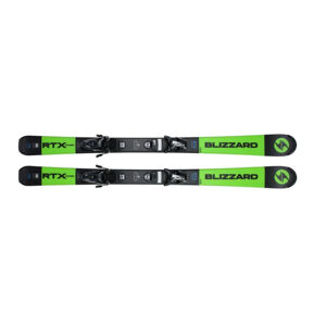 BLIZZARD-RTX POWER  black/neon/yellow  flat  19/20 + SLR 10, brake 78 Čierna 153 cm