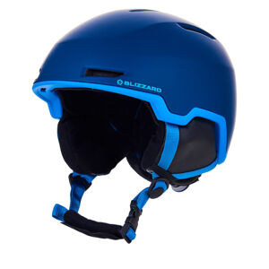 BLIZZARD-Viper ski helmet, dark blue matt/bright blue matt 20 Modrá 55/59 cm 23/24