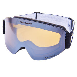 BLIZZARD-Ski Gog. 932 MDAZPO, black , amber2, silver mirror Čierna UNI