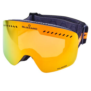 BLIZZARD-Ski Gog. 983 MDAVZPO, black matt, smoke2, red REVO Čierna UNI