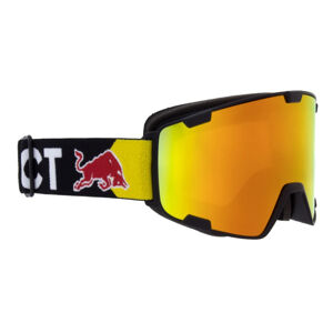 RED BULL SPECT-PARK-017, black, red snow - orange with red mirror, CAT2 Čierna